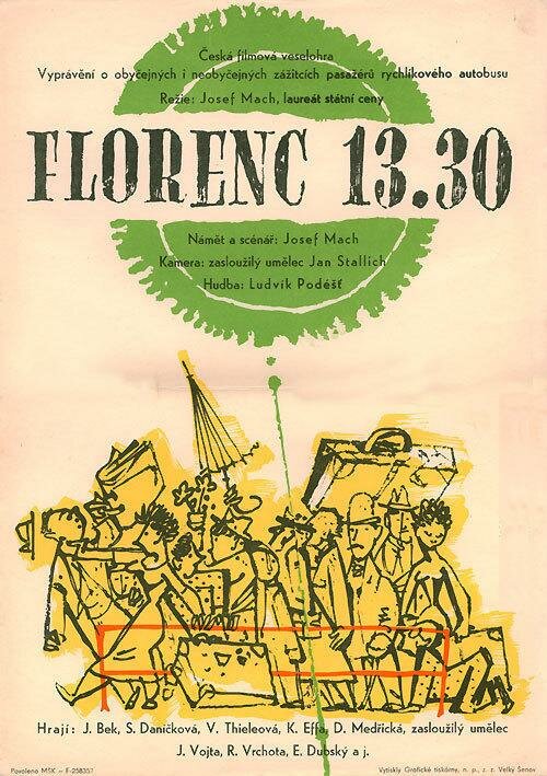 Florenc 13:30 (1957) постер
