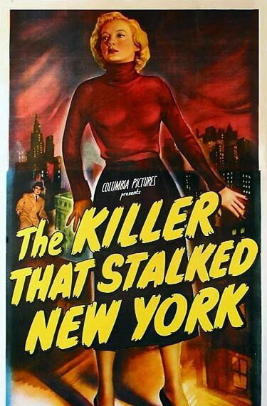 Убийца, запугавший Нью-Йорк (1950) постер