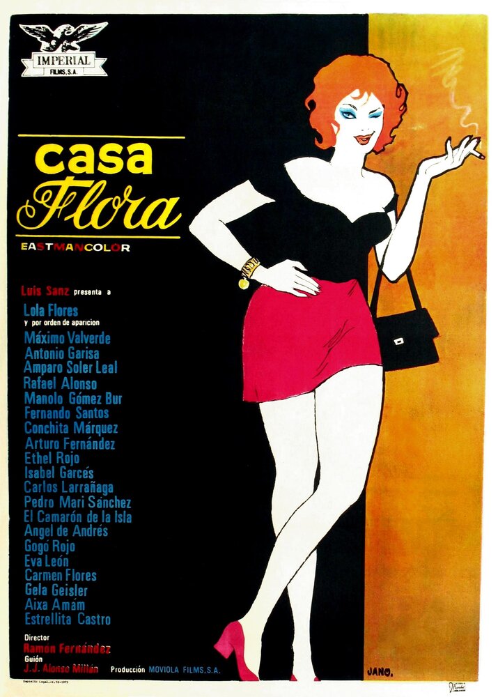 Дом Флоры (1973) постер