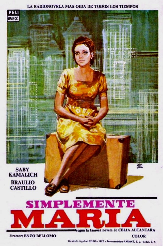 Просто Мария (1972) постер