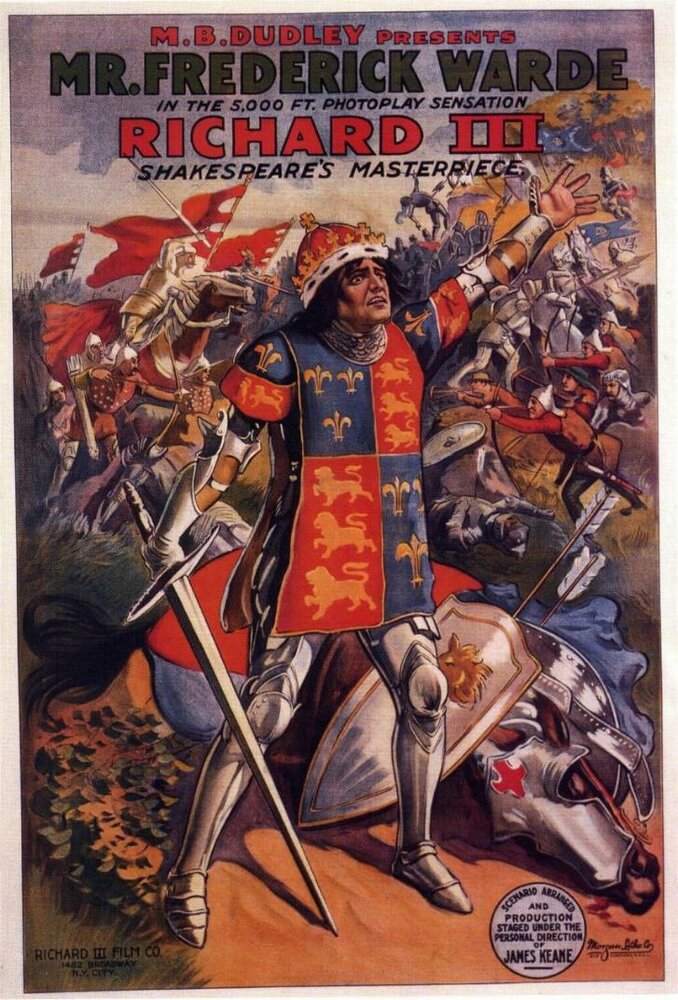 Ричард III (1912) постер