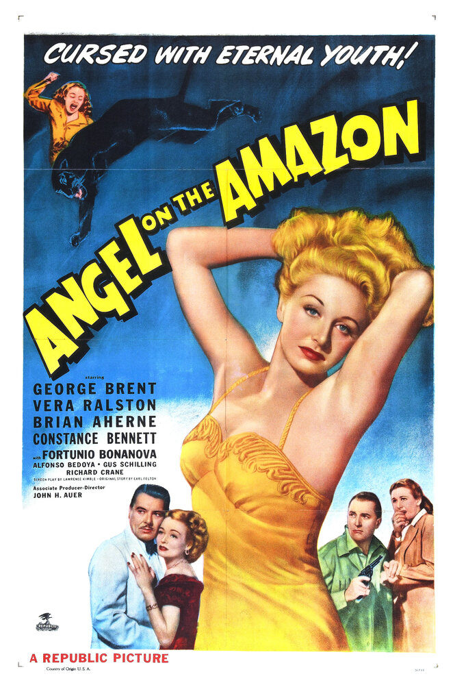 Angel on the Amazon (1948) постер