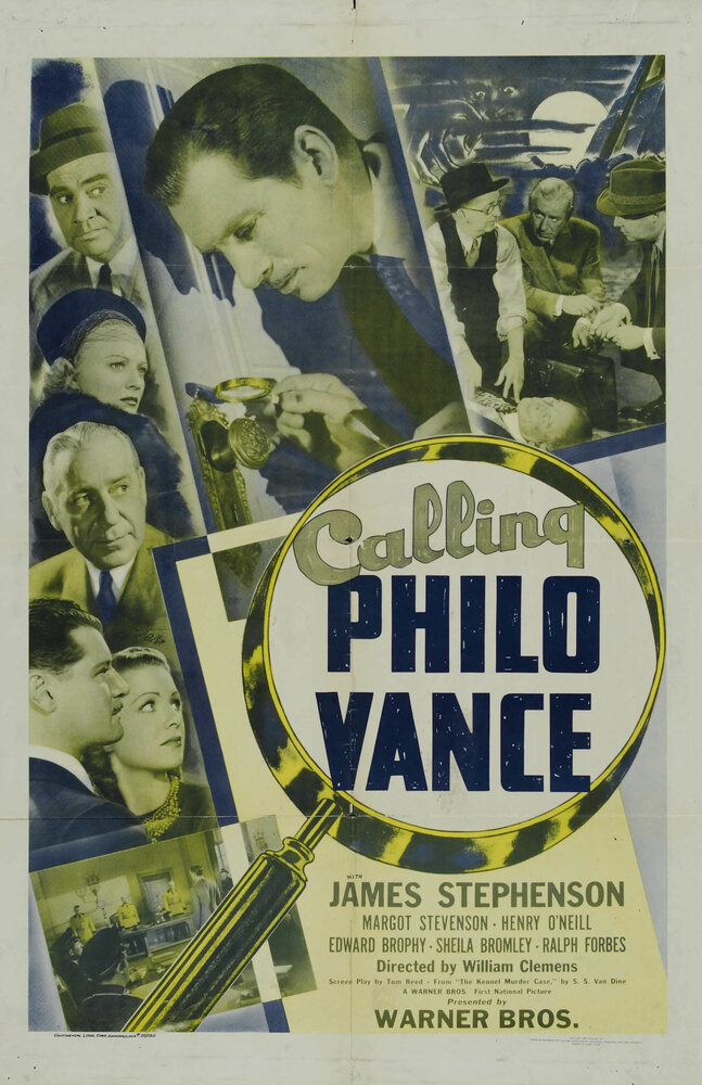 Вызвать Фило Ванса (1940) постер