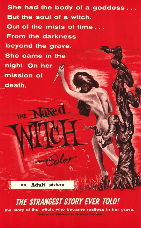 Обнажённая ведьма (1961) постер
