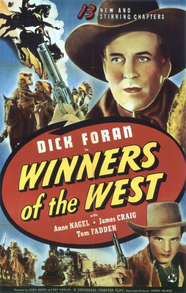 Winners of the West (1940) постер