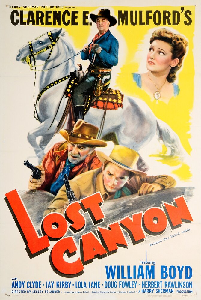 Lost Canyon (1942) постер