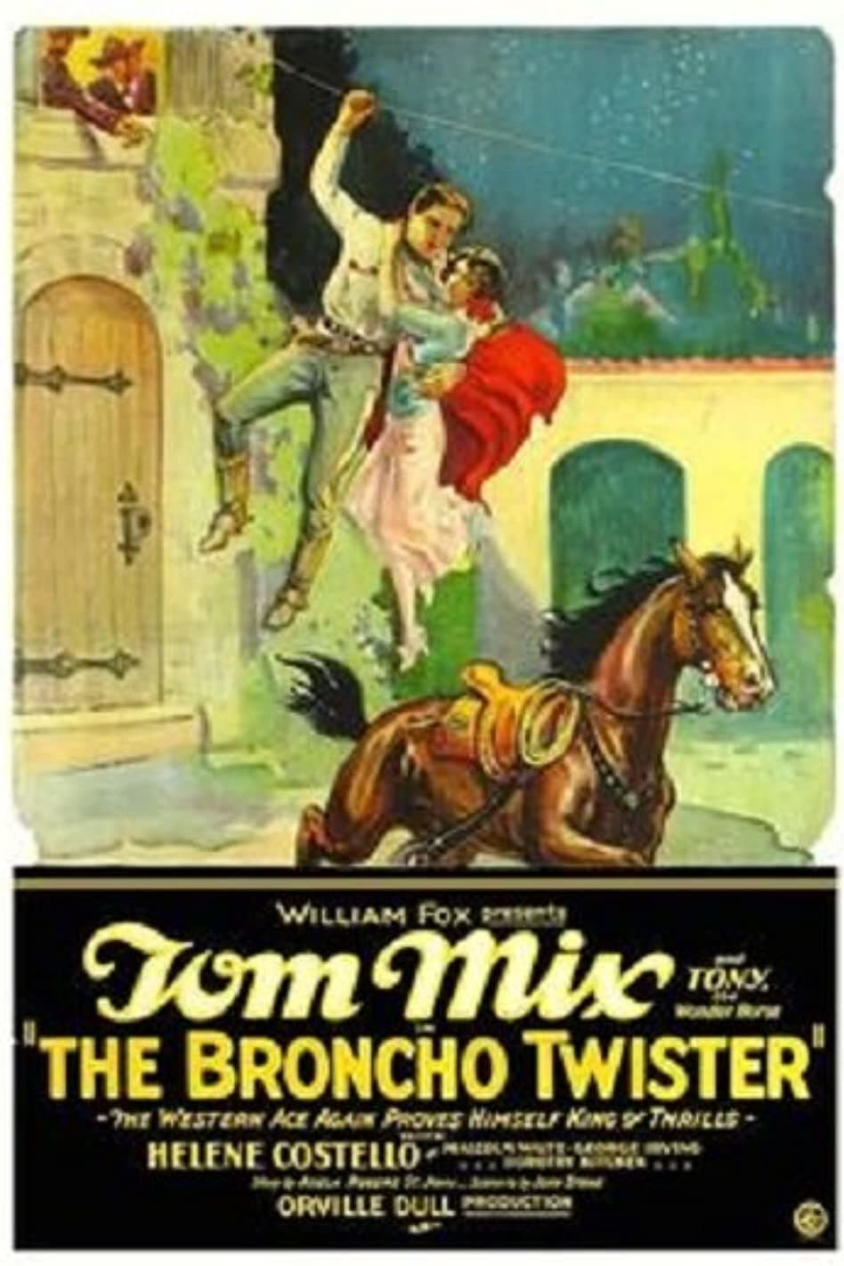 The Broncho Twister (1927) постер