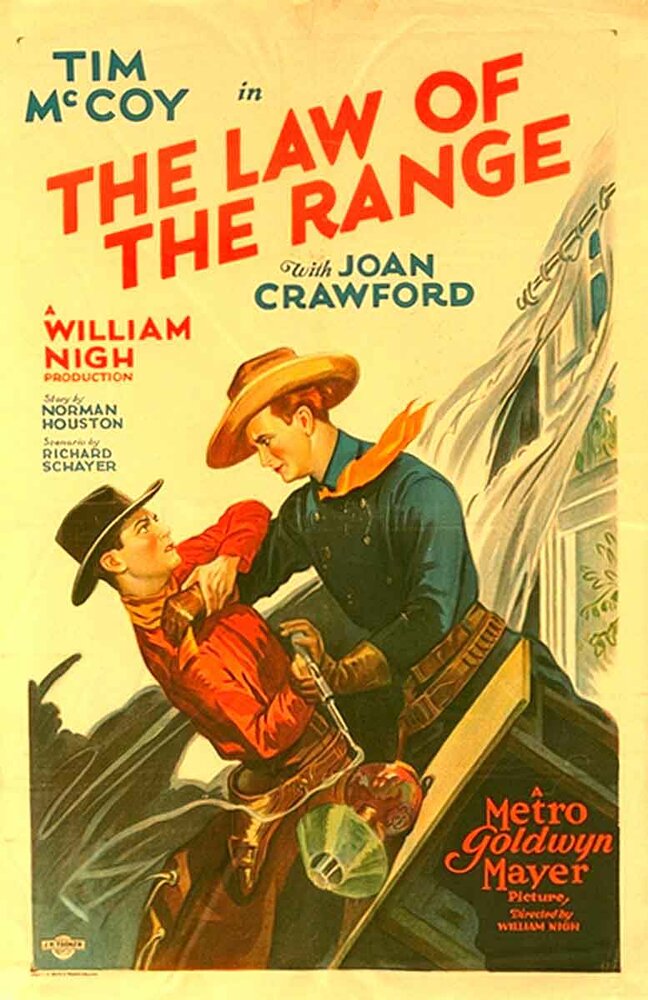 Закон ранчо (1928) постер