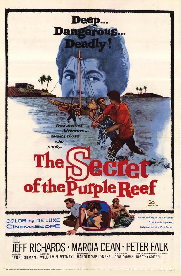 The Secret of the Purple Reef (1960) постер