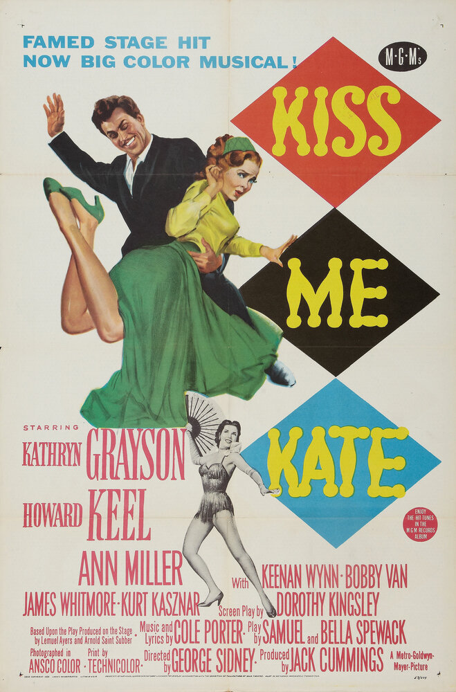 Поцелуй меня Кэт (1953) постер