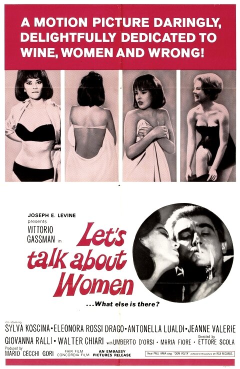 Позвольте поговорить о женщинах (1964) постер