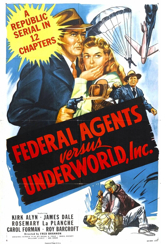 Federal Agents vs. Underworld, Inc. (1949) постер