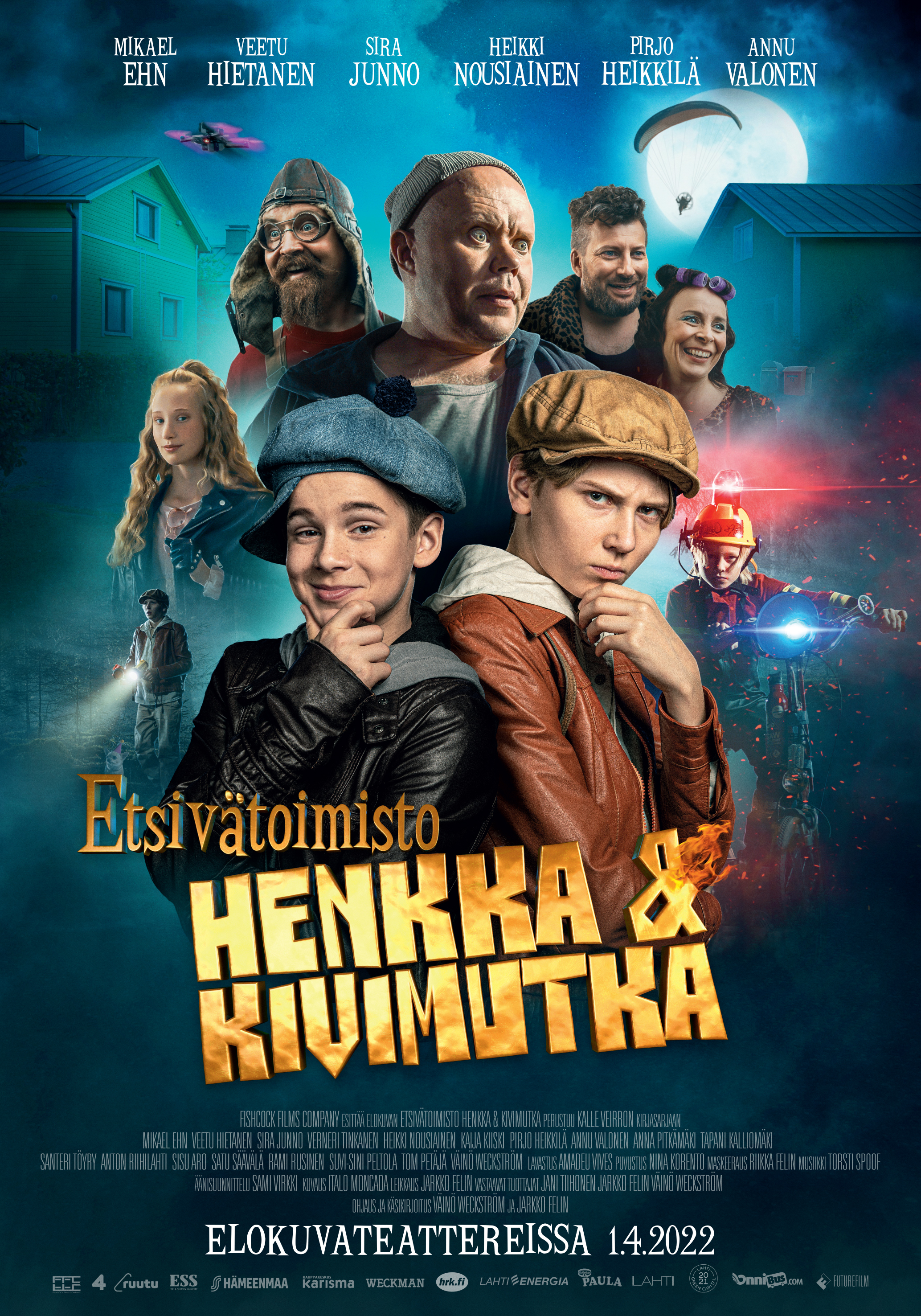 Etsivätoimisto Henkka & Kivimutka (2022) постер