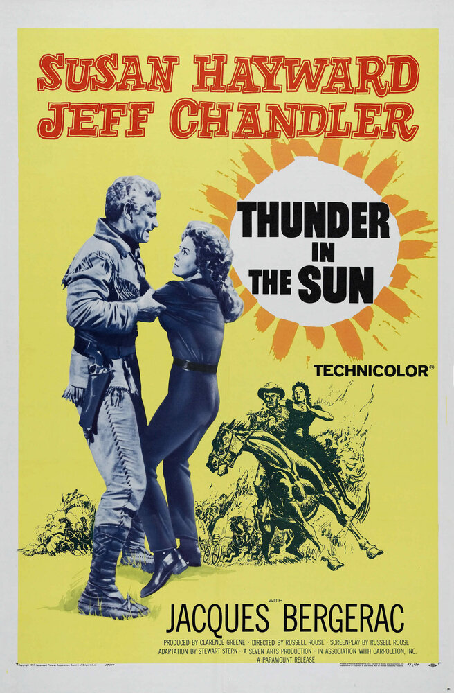 Гром под солнцем (1959) постер