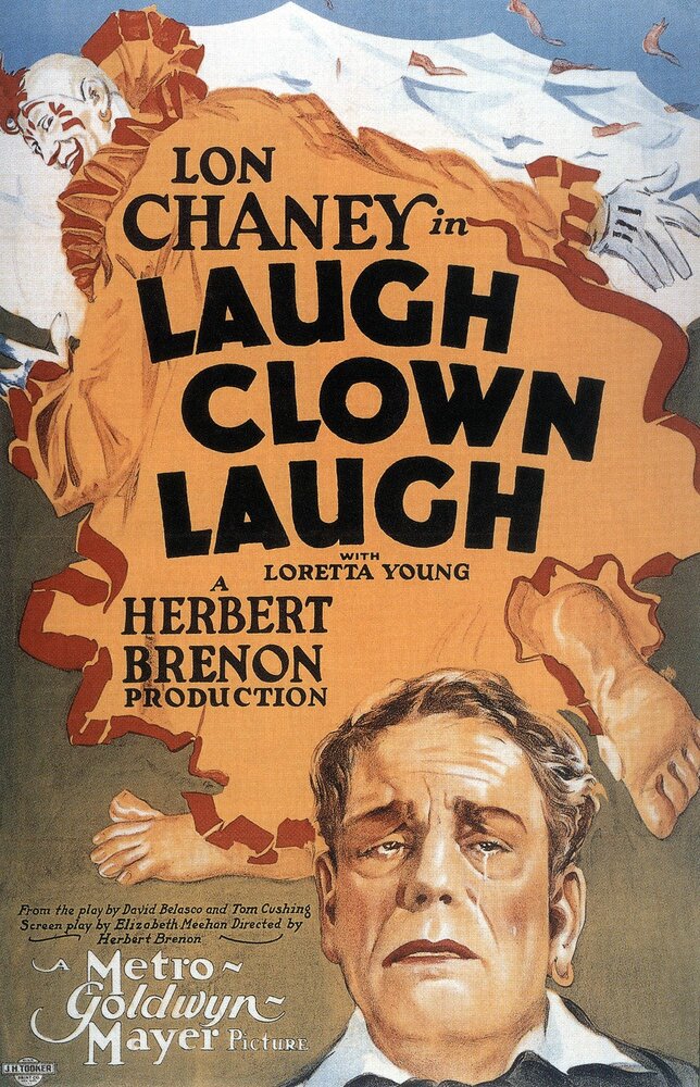 Смейся, клоун, смейся (1928) постер