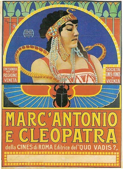 Марк Антоний и Клеопатра (1913) постер