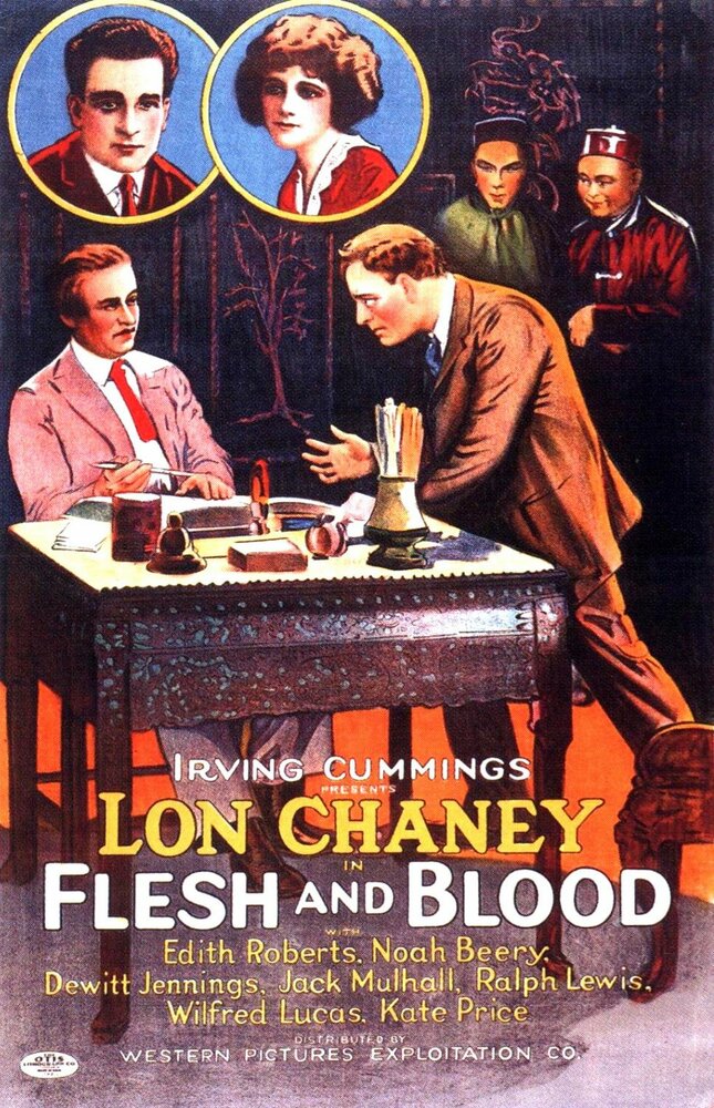 Плоть и кровь (1922) постер
