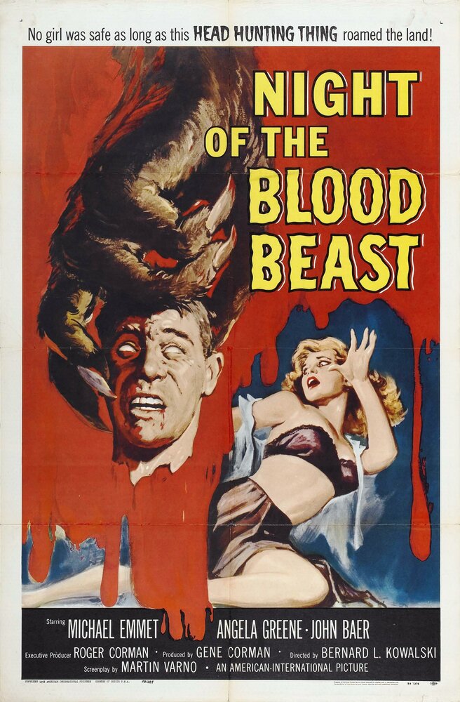 Ночь кровавой твари (1958) постер