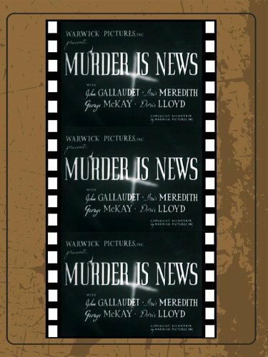 Murder Is News (1937) постер