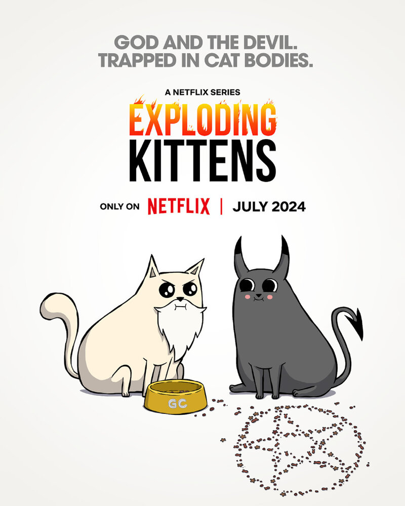 Exploding Kittens (2024) постер