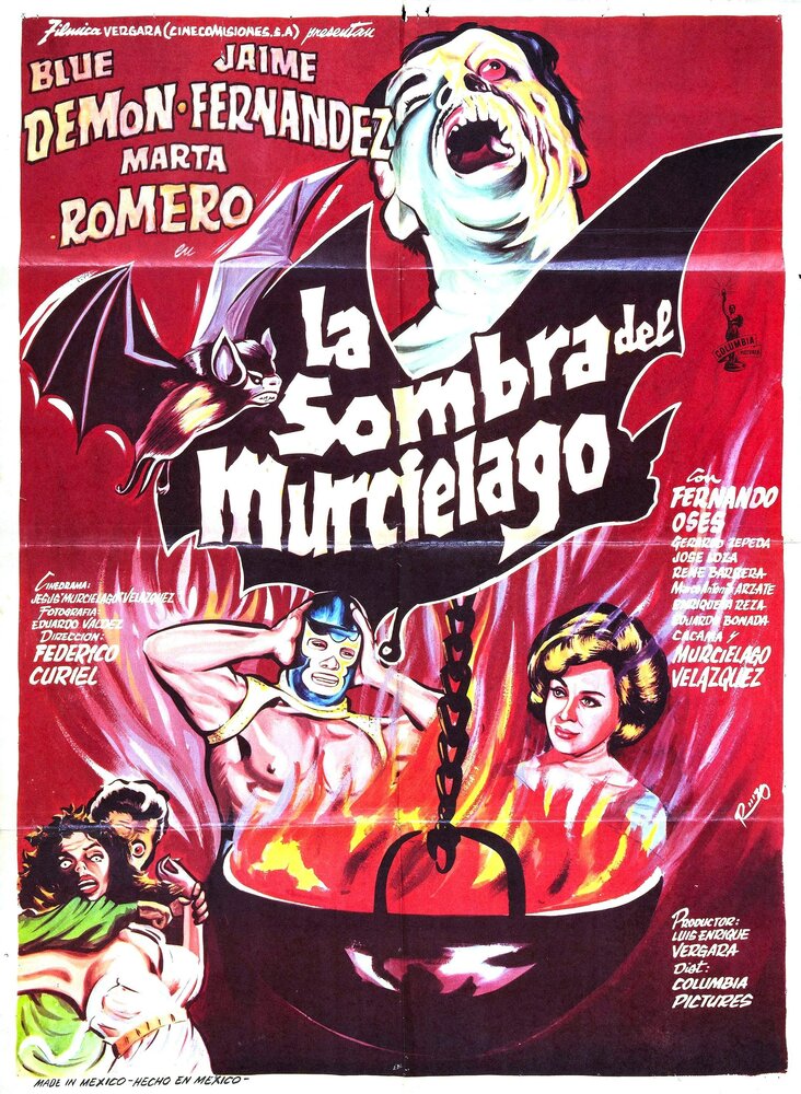 La sombra del murciélago (1968) постер