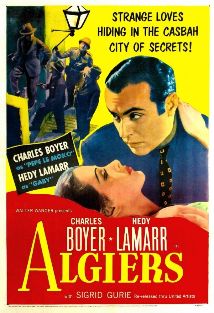 Алжир (1938) постер