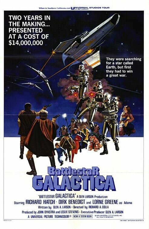 Звёздный крейсер «Галактика» (1978) постер