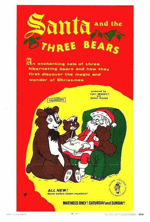 Санта и три медведя (1970) постер