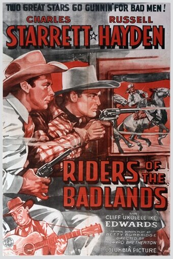 Riders of the Badlands (1941) постер