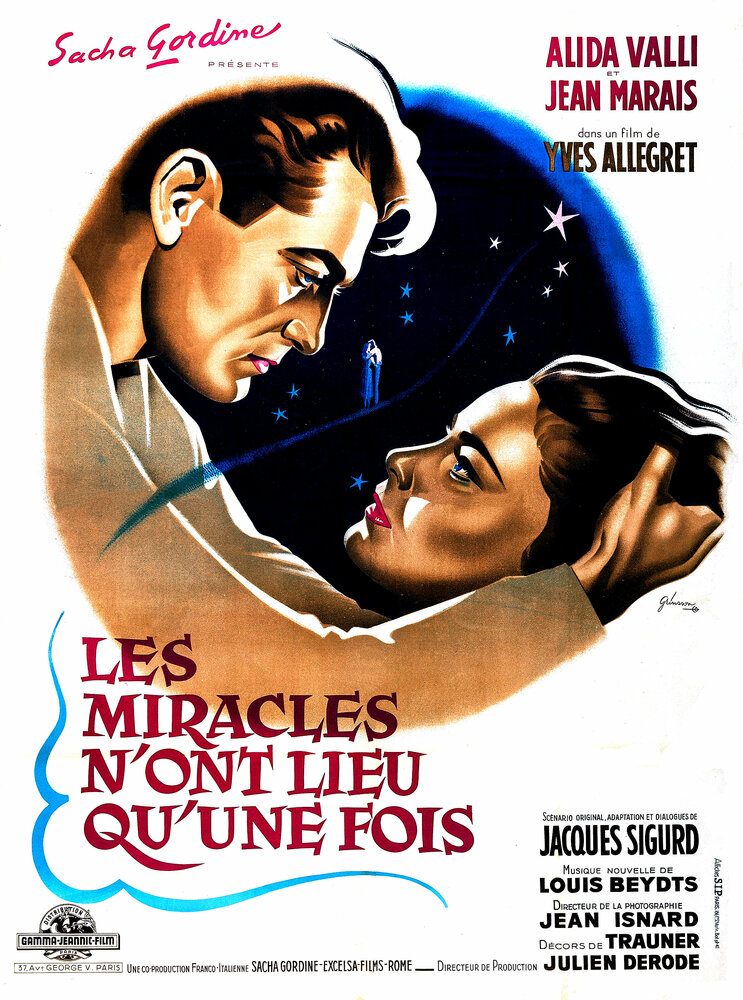 Чудеса случаются однажды (1951) постер