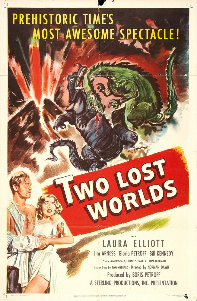 Два затерянных мира (1951) постер