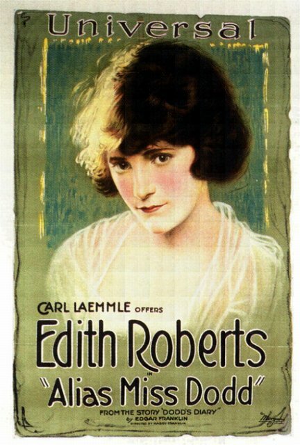 Alias Miss Dodd (1920) постер