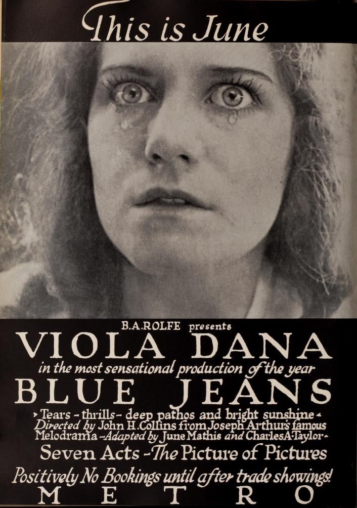 Blue Jeans (1917) постер