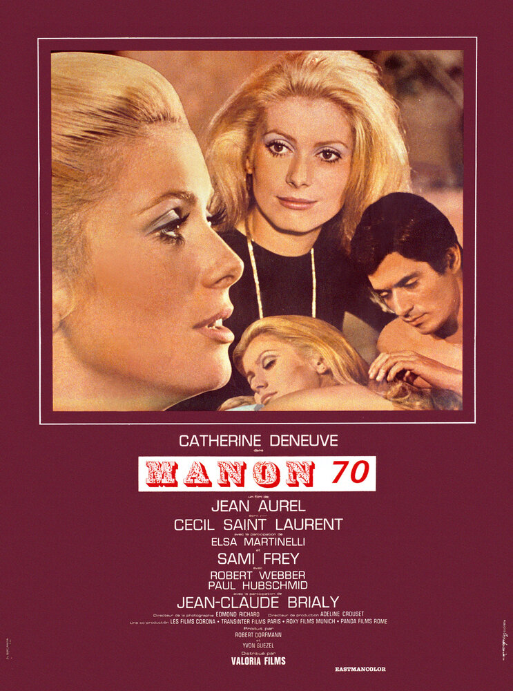 Манон 70 (1968) постер