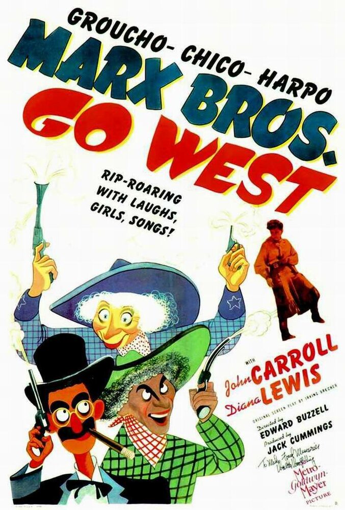 На Запад (1940) постер