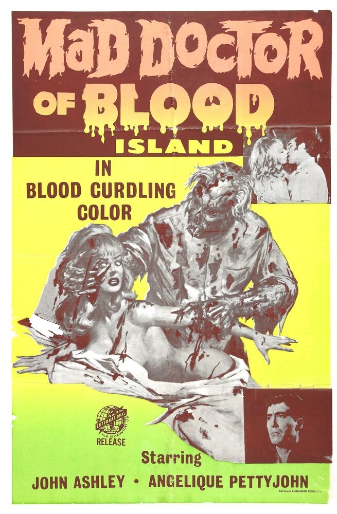 Безумный доктор с Кровавого острова (1968) постер