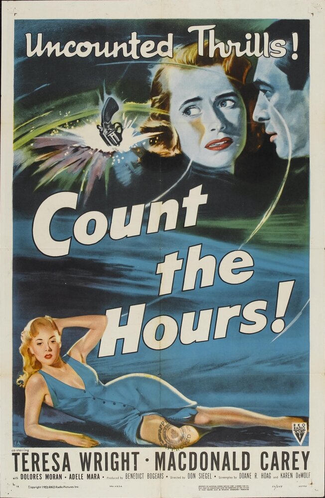Считайте часы (1953) постер