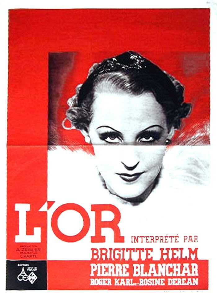 Золото (1934) постер