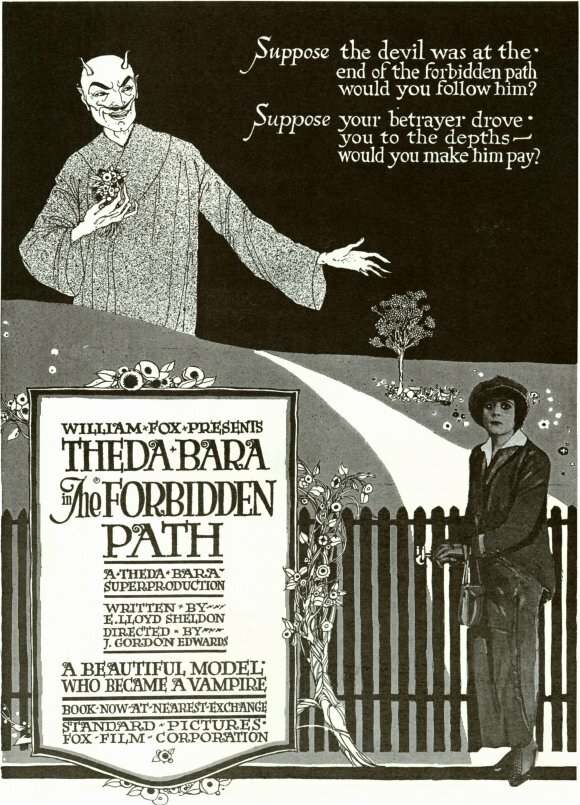 Запретный путь (1918) постер