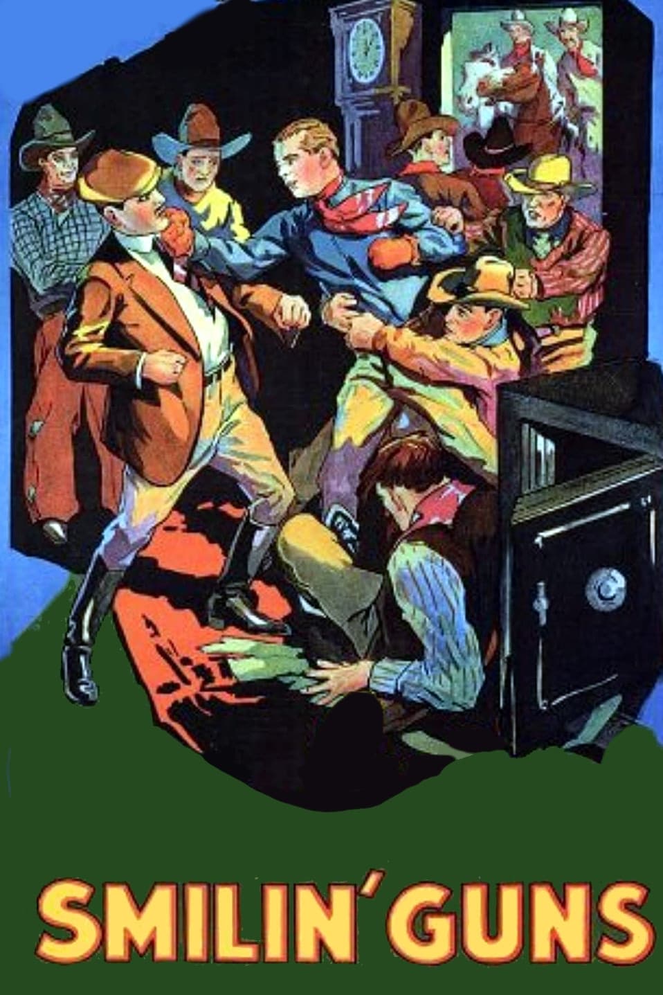 Smilin' Guns (1929) постер