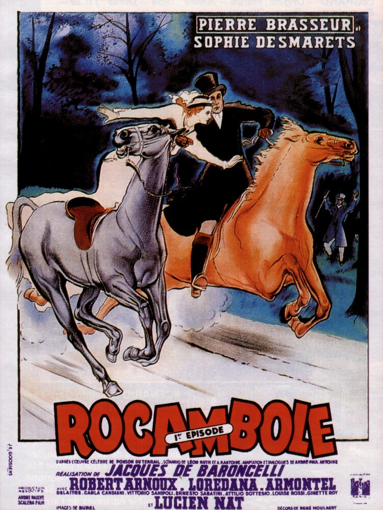 Рокамболь (1947) постер