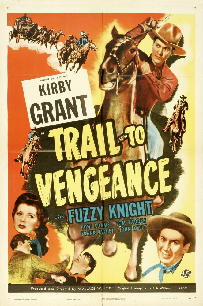 Trail to Vengeance (1945) постер