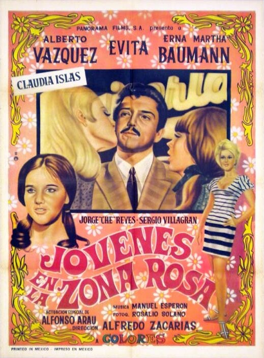 Jóvenes de la Zona Rosa (1970) постер