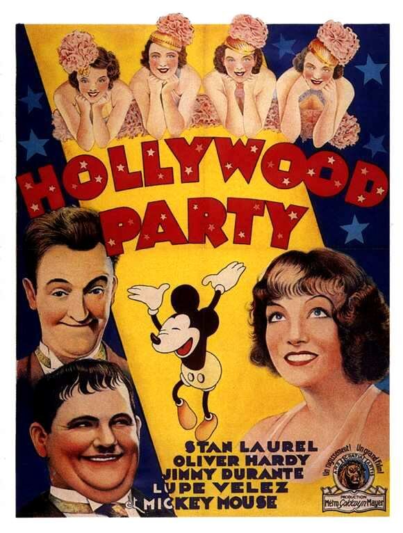 Голливудская вечеринка (1934) постер