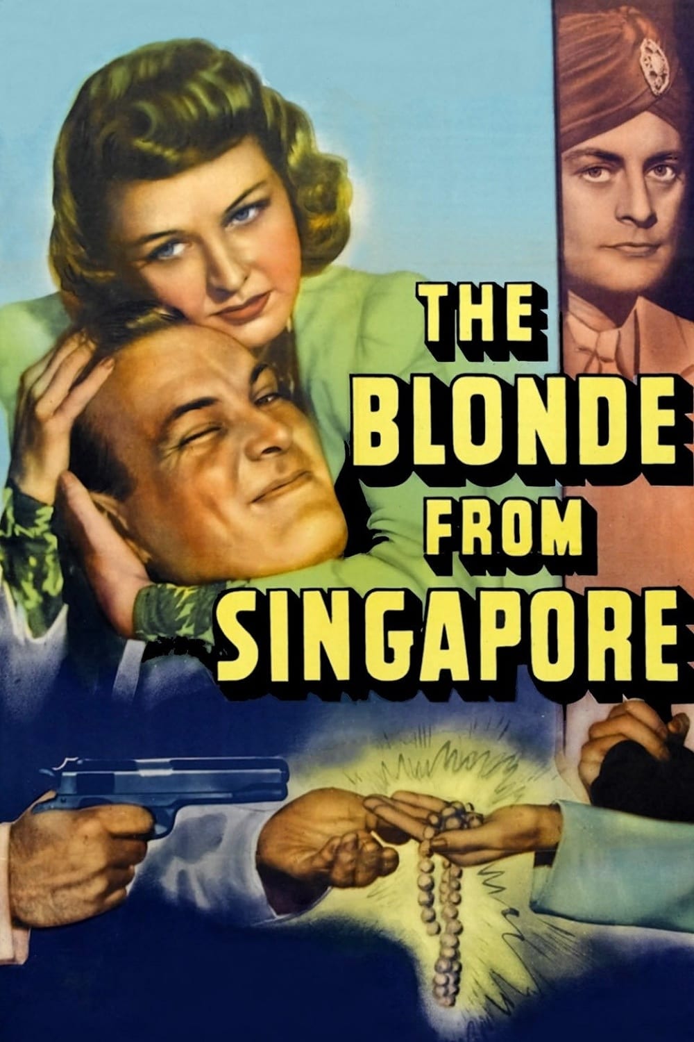 The Blonde from Singapore (1941) постер
