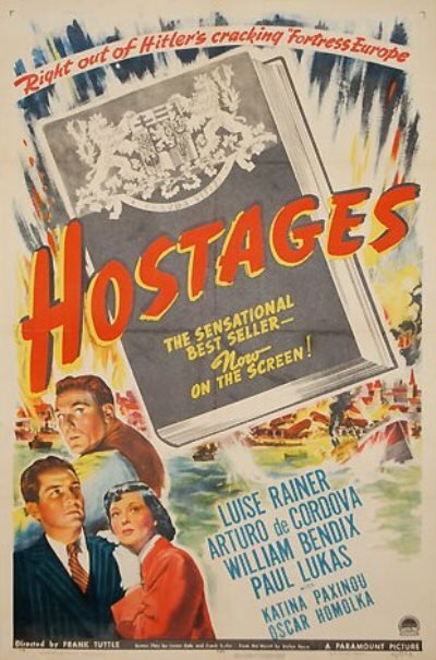 Заложники (1943) постер