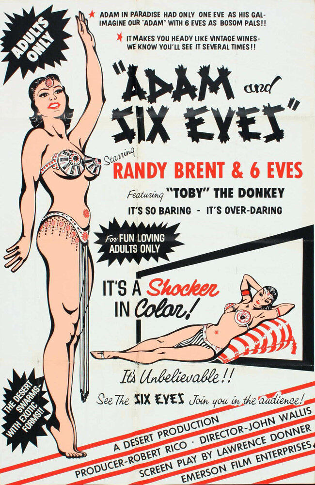 Адам и шесть Ев (1962) постер