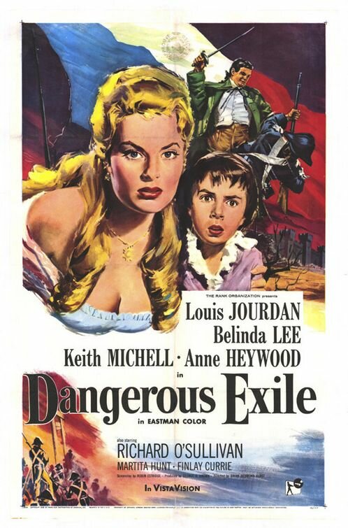 Опасное изгнание (1957) постер
