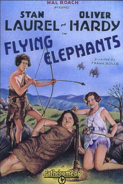 Летающие слоны (1928) постер