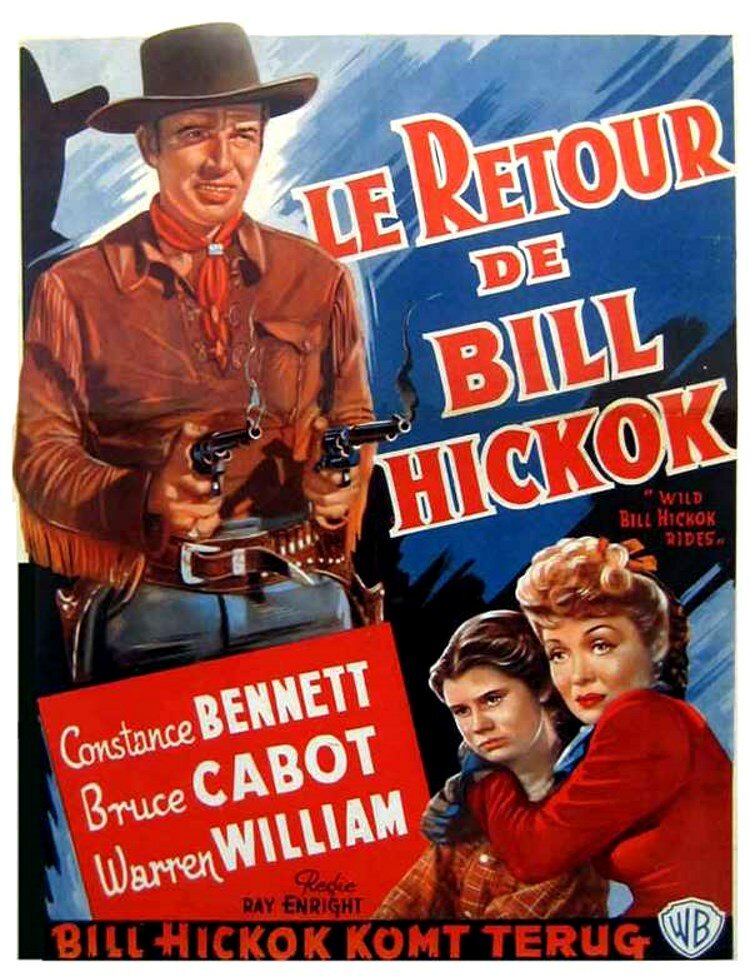 Wild Bill Hickok Rides (1942) постер